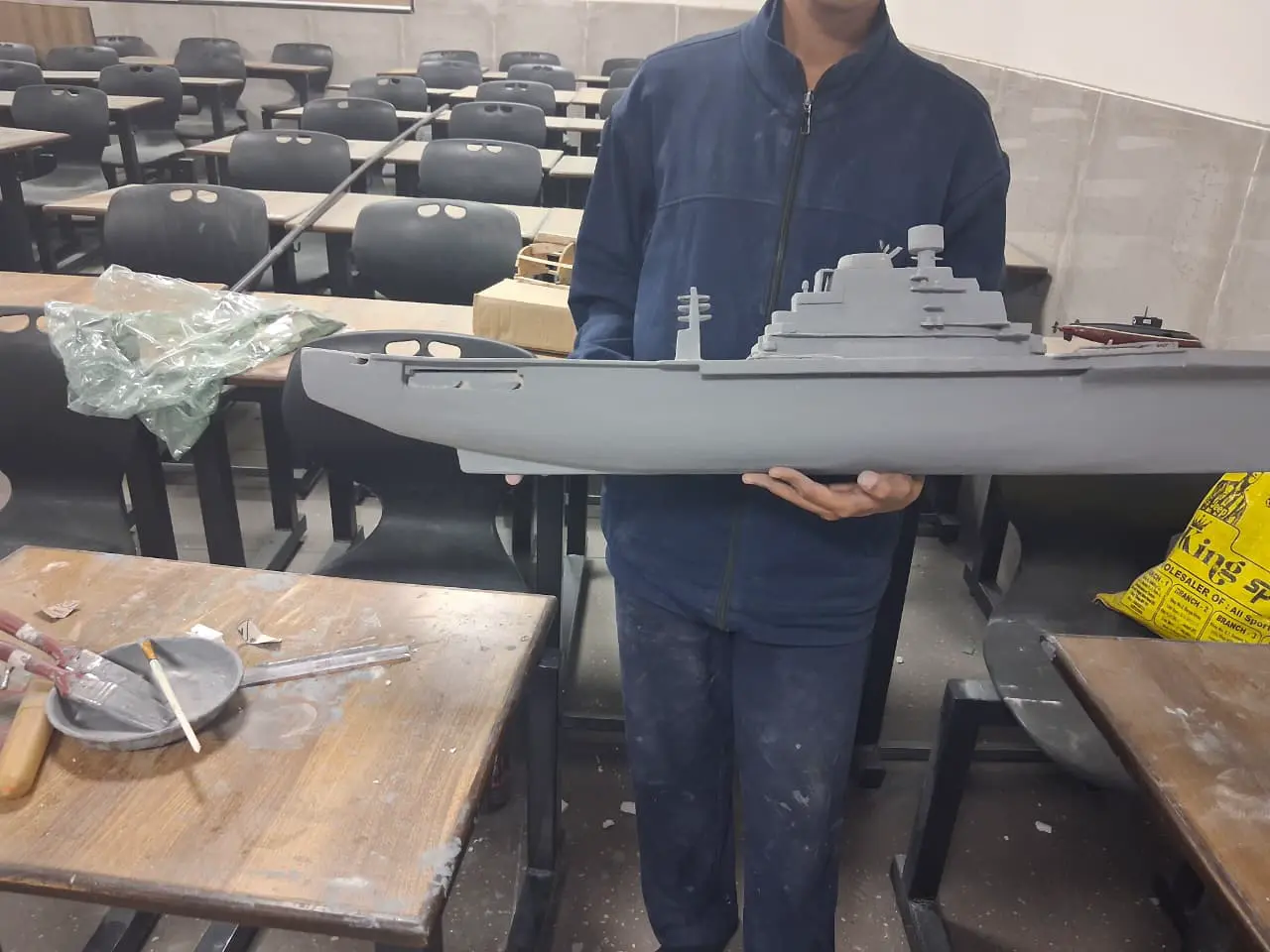 INS Vikramaditya construction 3